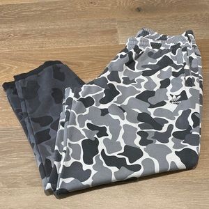 Grey camo Ombré adidas sweatpants